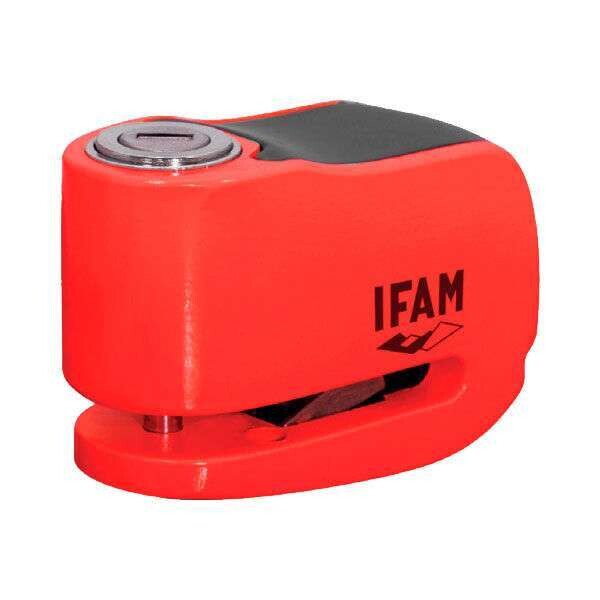 CANDADO ANTIRROBO IFAM  STORM MINI ROJO