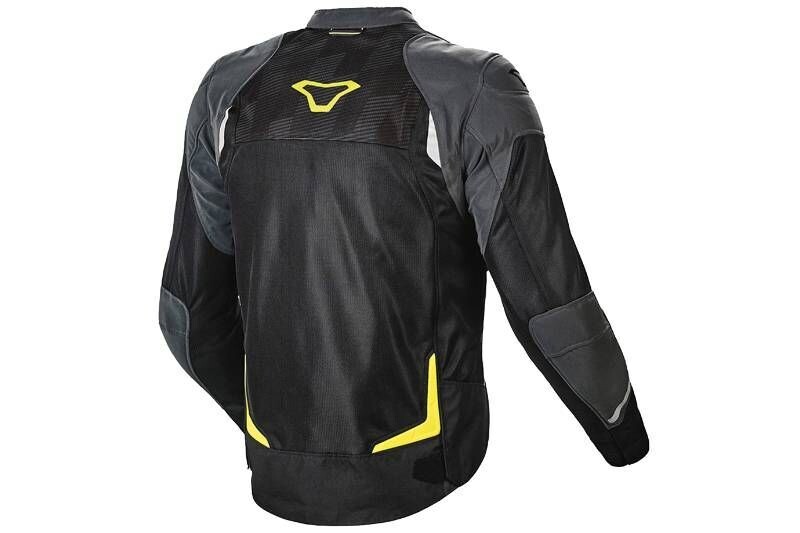 CHAQUETA MACNA ORCANO NEGRO/AMARILLO NEÓN