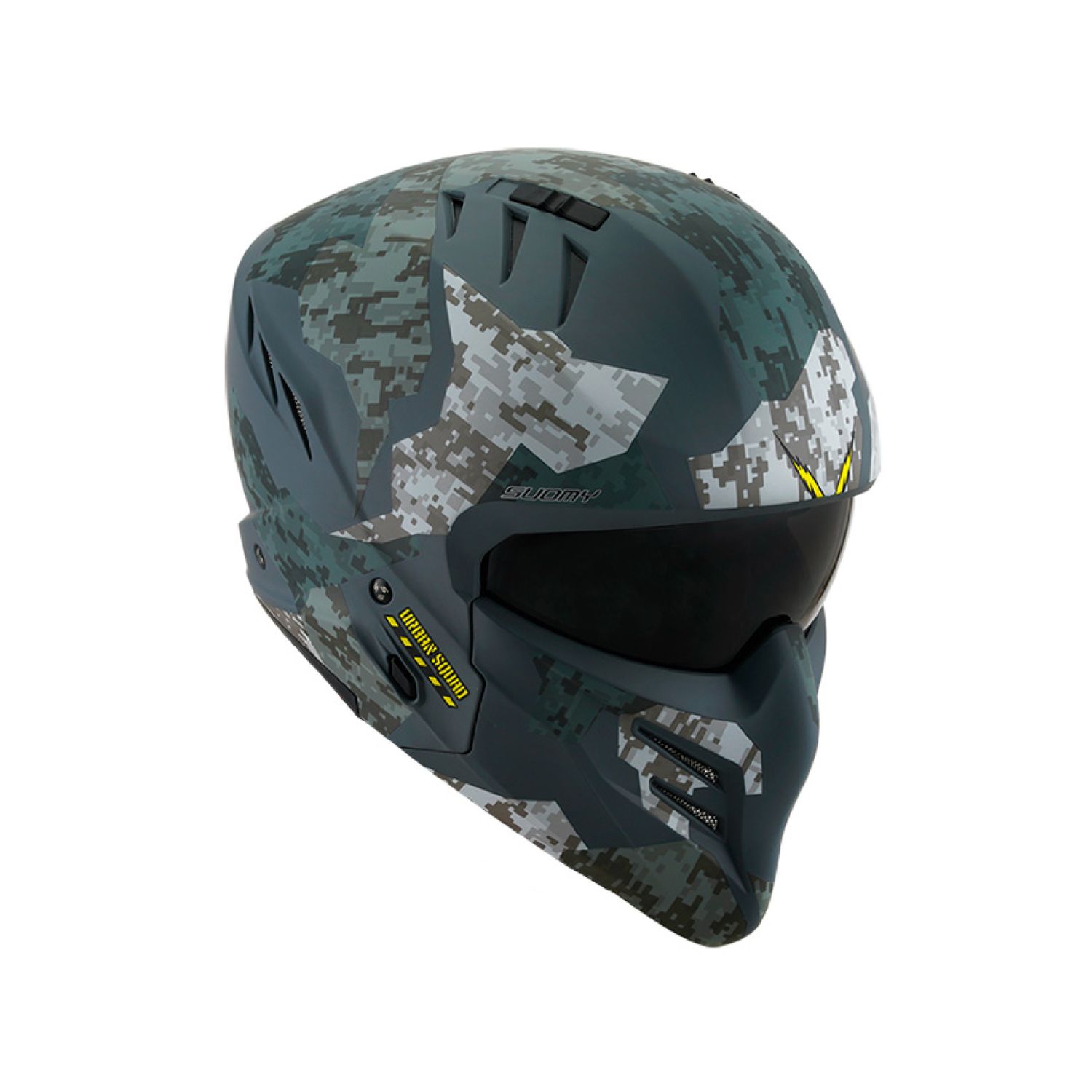 CASCO SUOMY ARMOR SQUAD SOLID