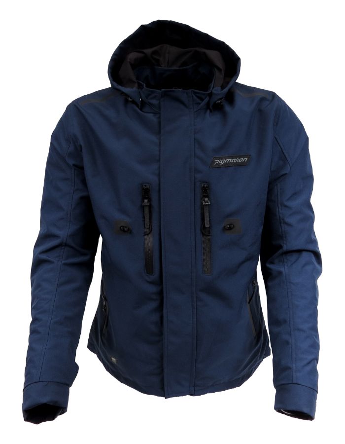 CHAQUETA PIGMALION PROTECCION PARA MOTO FENIX PRIME AZUL