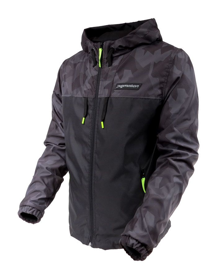 CHAQUETA PIGMALION CORTA VIENTOS PREMIUM CAMO GRIS