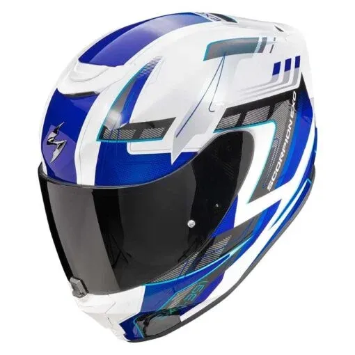 CASCO SCORPION EXO 391 CAPTOR AZUL ( VISOR DE OBSEQUIO )