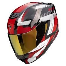 CASCO SCORPION EXO 391 CAPTOR ROJO ( VISOR DE OBSEQUIO )