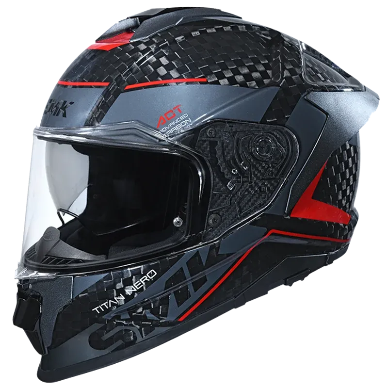 CASCO SMK TITAN CARBON NERO CASCO SMK TITAN CARBON NERO