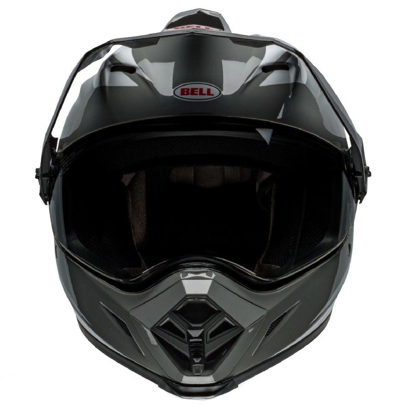 CASCO BELL MX-9 ADVENTURE MIPS  BLACKOUT (NEGRO, GRIS MATE)