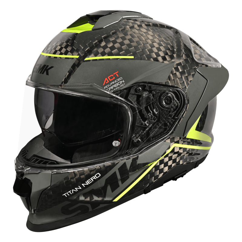 CASCO SMK TITAN CARBON NERO CASCO SMK TITAN CARBON NERO
