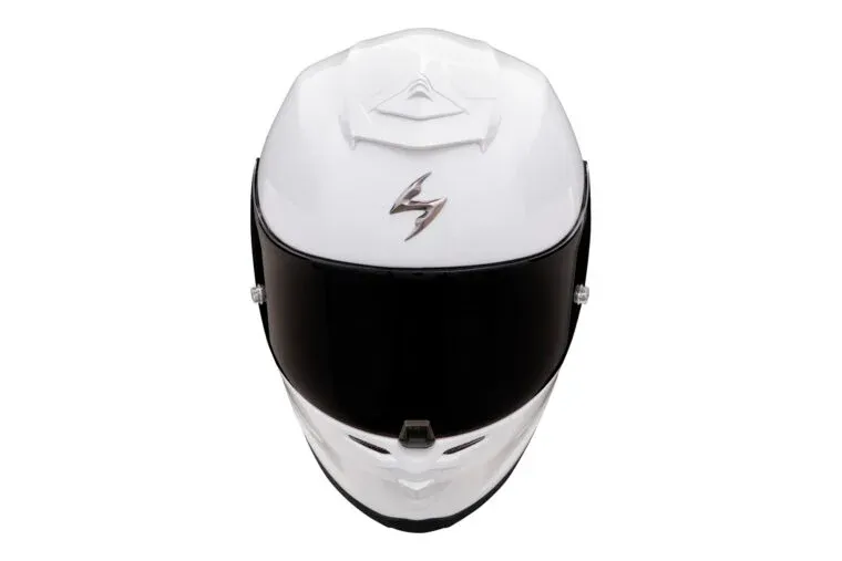 CASCO SCORPION EXO R1 FIM1 AIR SOLID // PERLA BLANCO