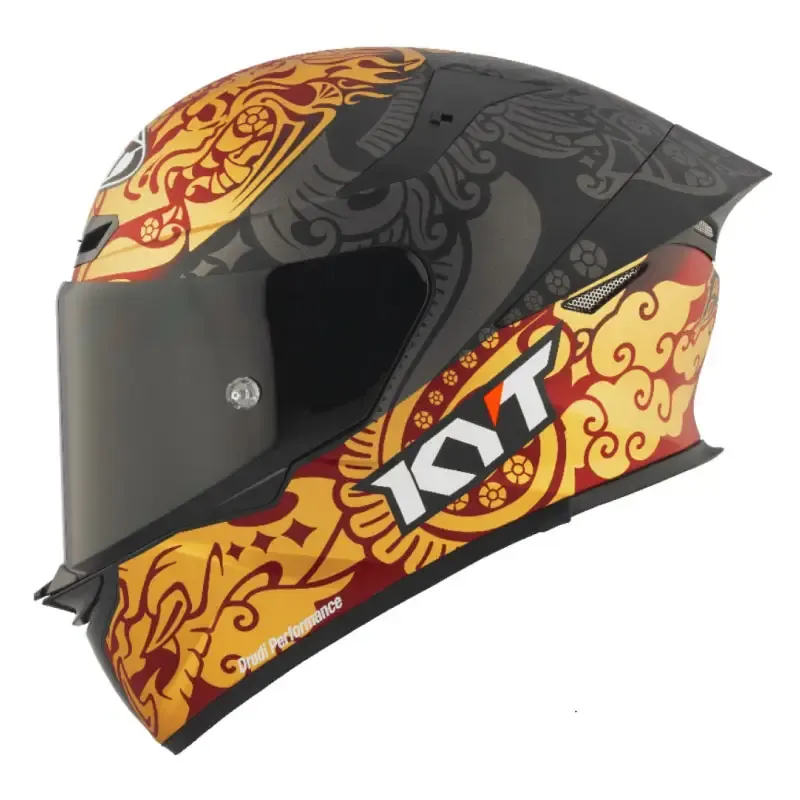 CASCO KYT TT-REVO BASTIANINI INDONESIA + SPOILER