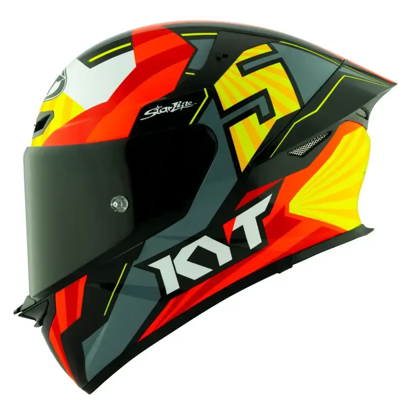 CASCO KYT TT-REVO FLUX + SPOILER