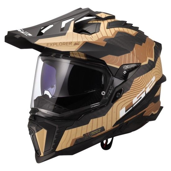 CASCO LS2 MX701 EXPLORER CARBON TRICK