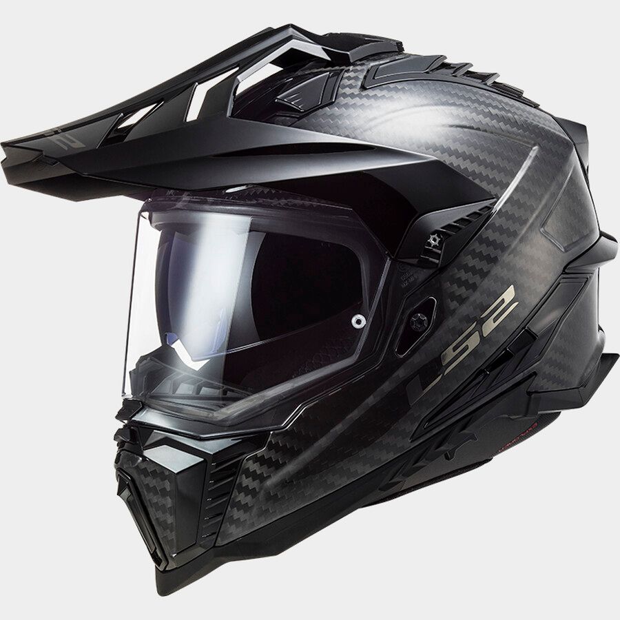 CASCO LS2 MX701 EXPLORER CARBON SOLID BRILLANTE