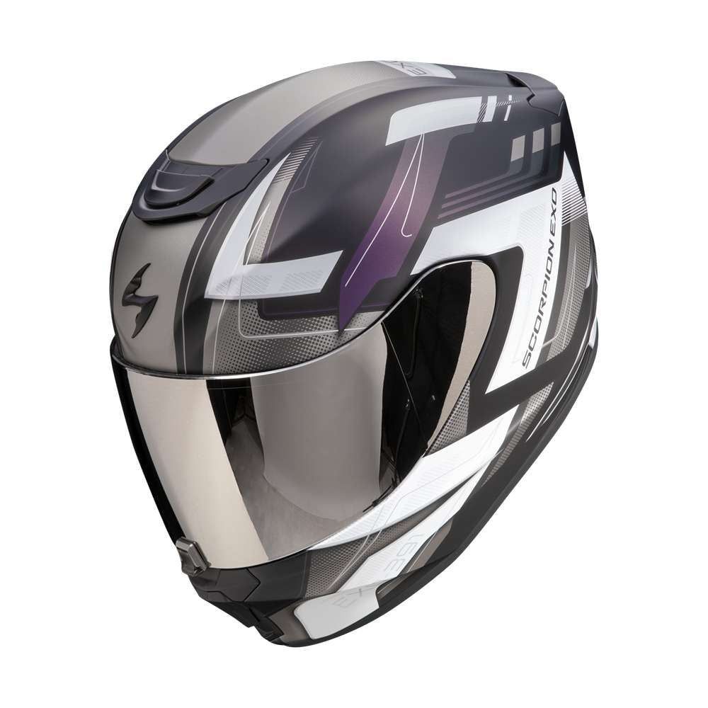 CASCO SCORPION EXO 391 CAPTOR CAMALEON ( VISOR DE OBSEQUIO )