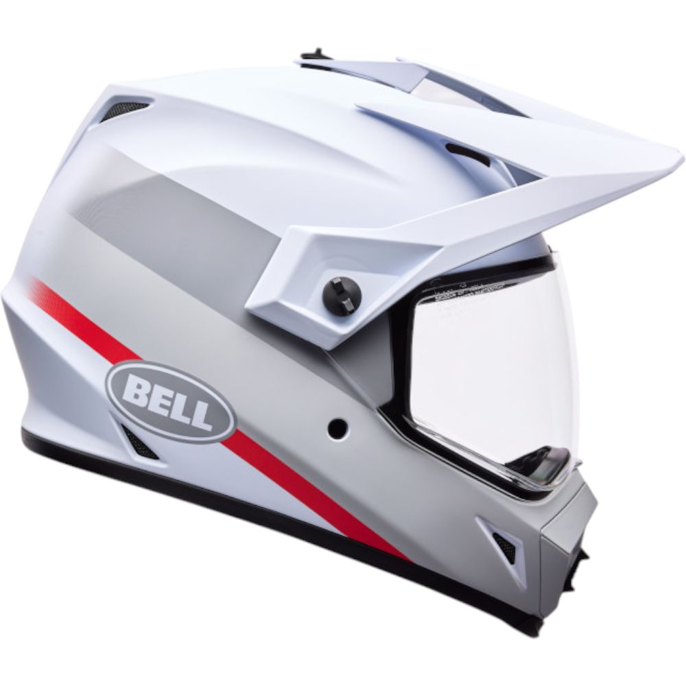CASCO BELL MX-9 ADVENTURE MIPS TRAIL BLANCO/ ROJO