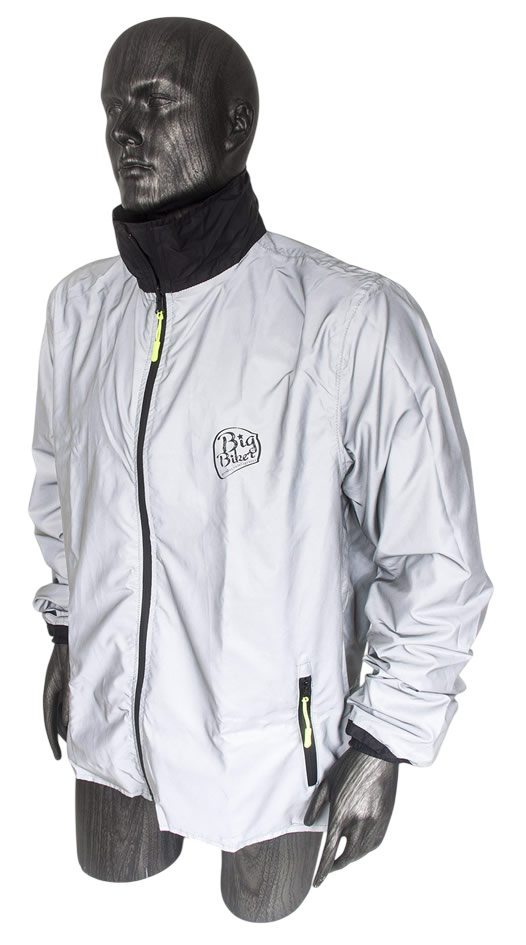 CHAQUETA REFLECTIVA BIG BIKER DOBLE FAZ