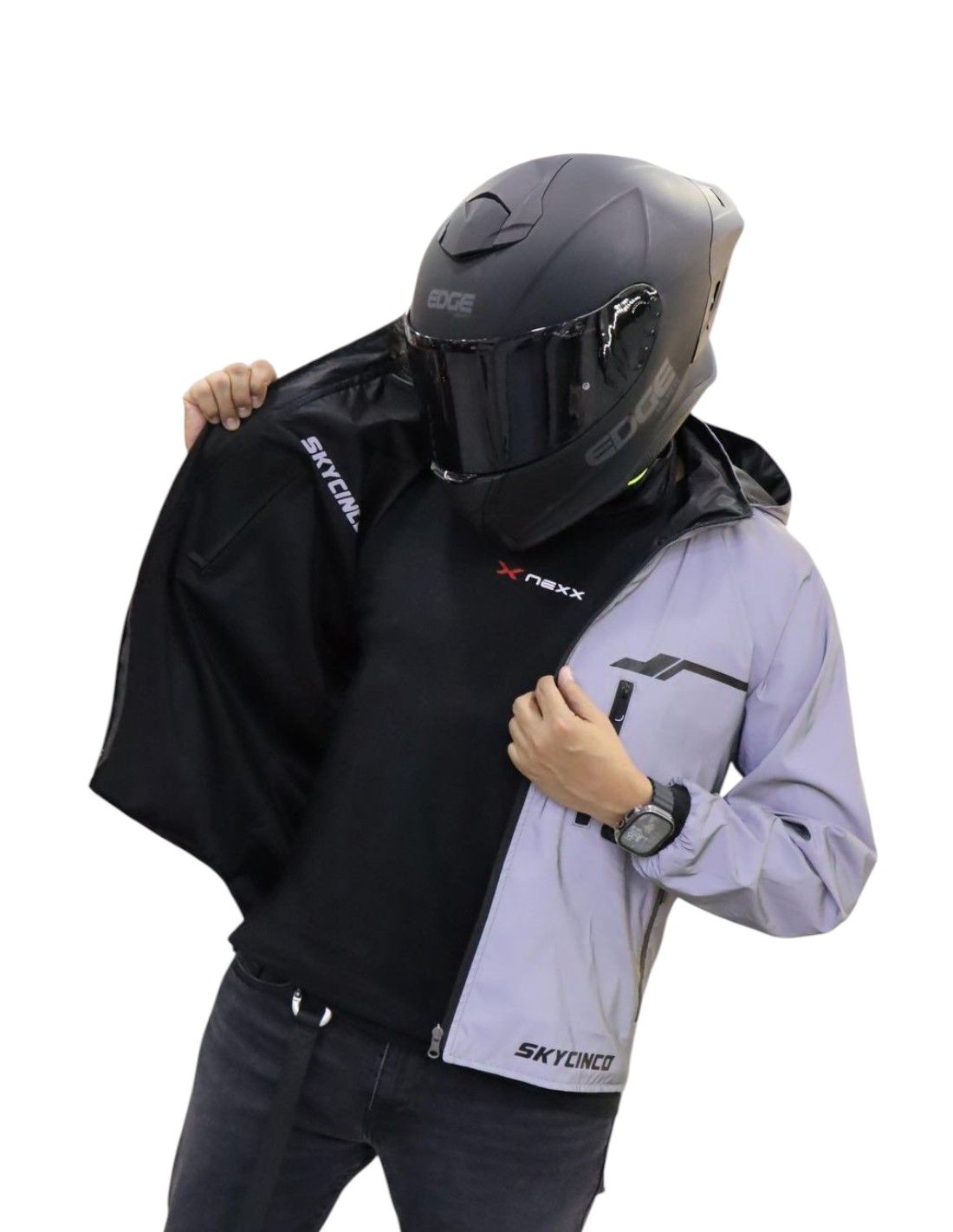 CHAQUETA SKY CINCO REFLECTIVA  DOBLE FAZ