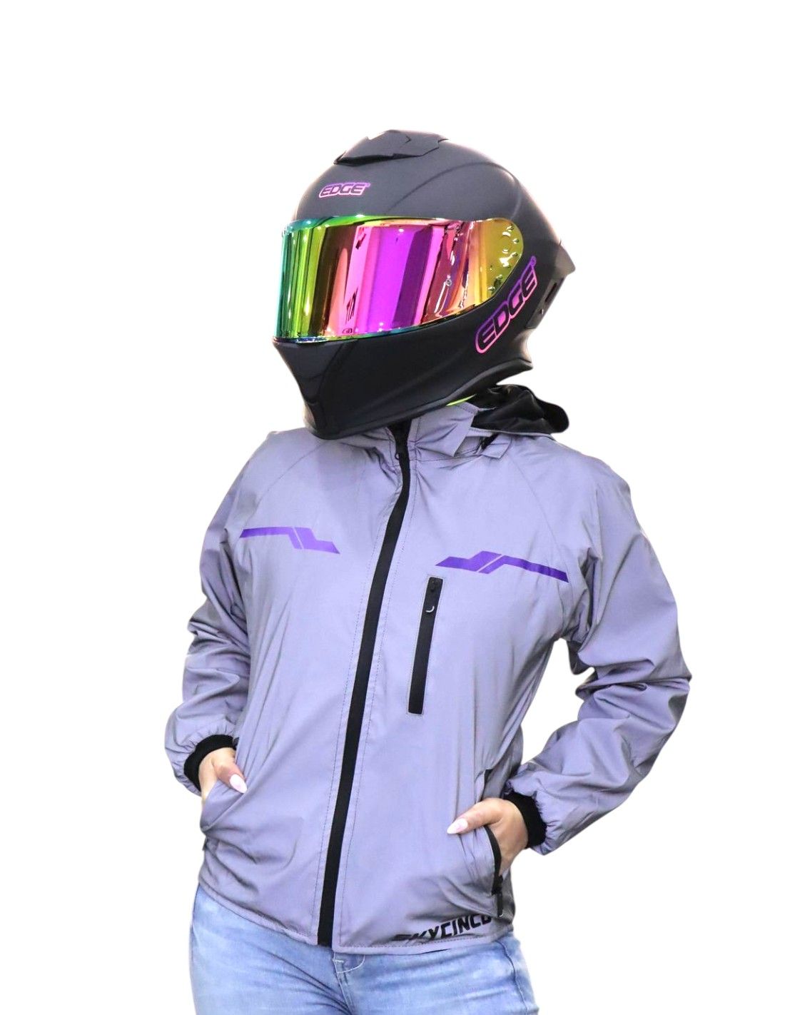 CHAQUETA SKY CINCO REFLECTIVA  DOBLE FAZ