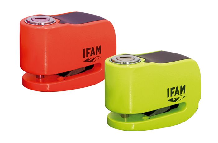 CANDADO ANTIRROBO IFAM  STORM MINI ROJO