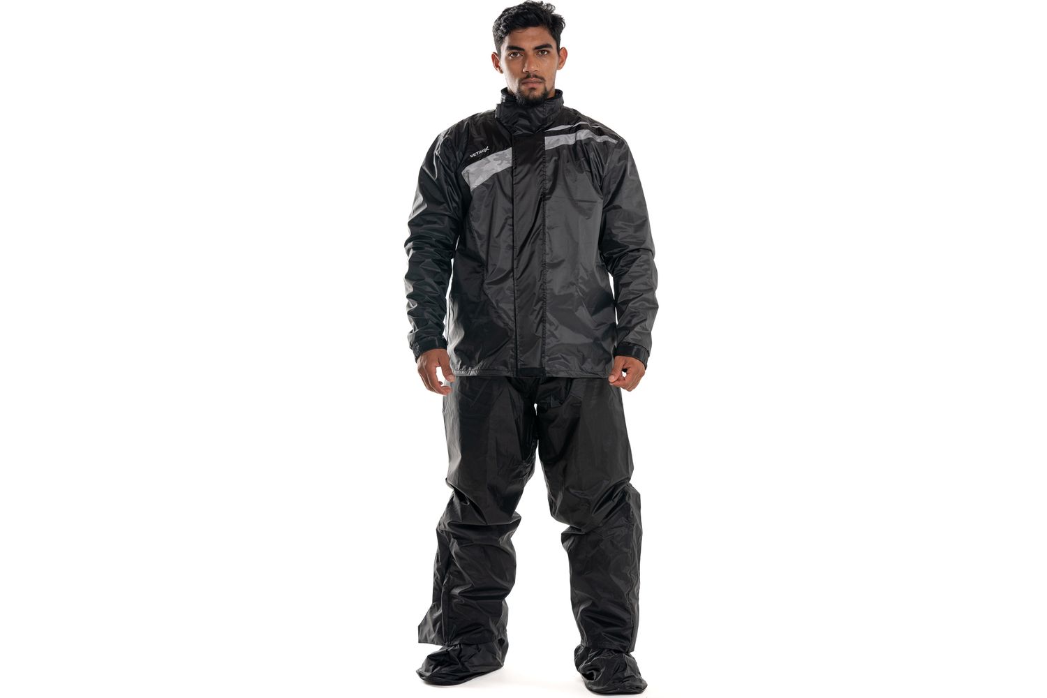 IMPERMEABLE VETROX PREMIUM HOMBRE NEGRO / GRIS