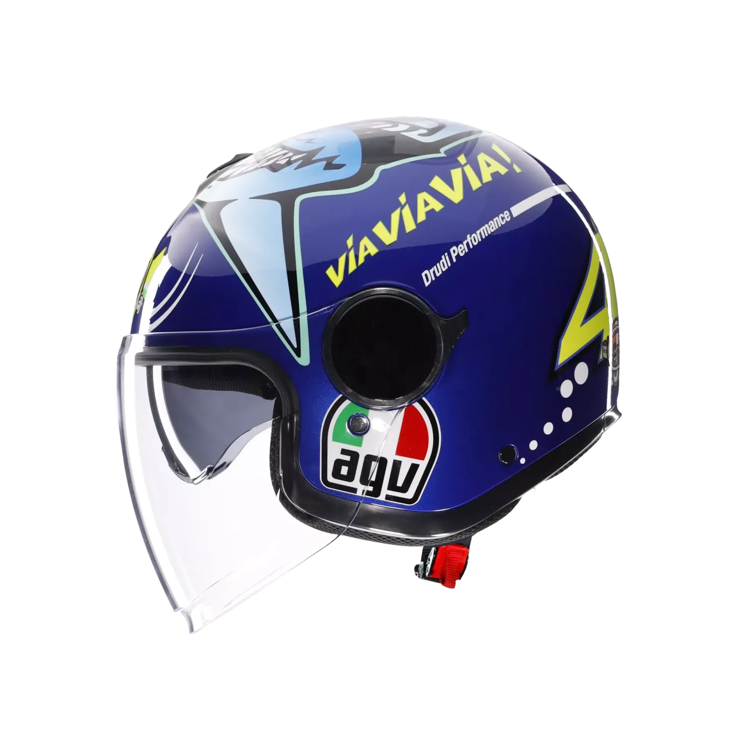 CASCO AGV JET ETERES ROSSI MISANO 2015