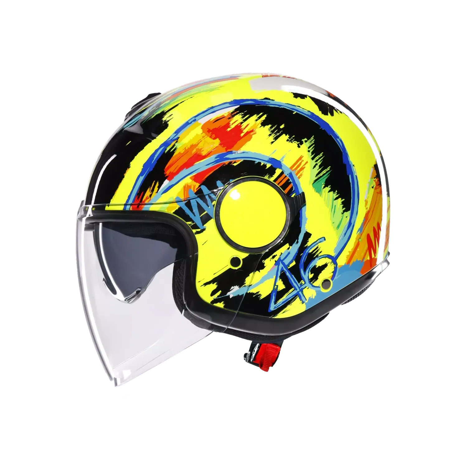 CASCO AGV JET ETERES ETERES ROSSI WINTER TEST 2019