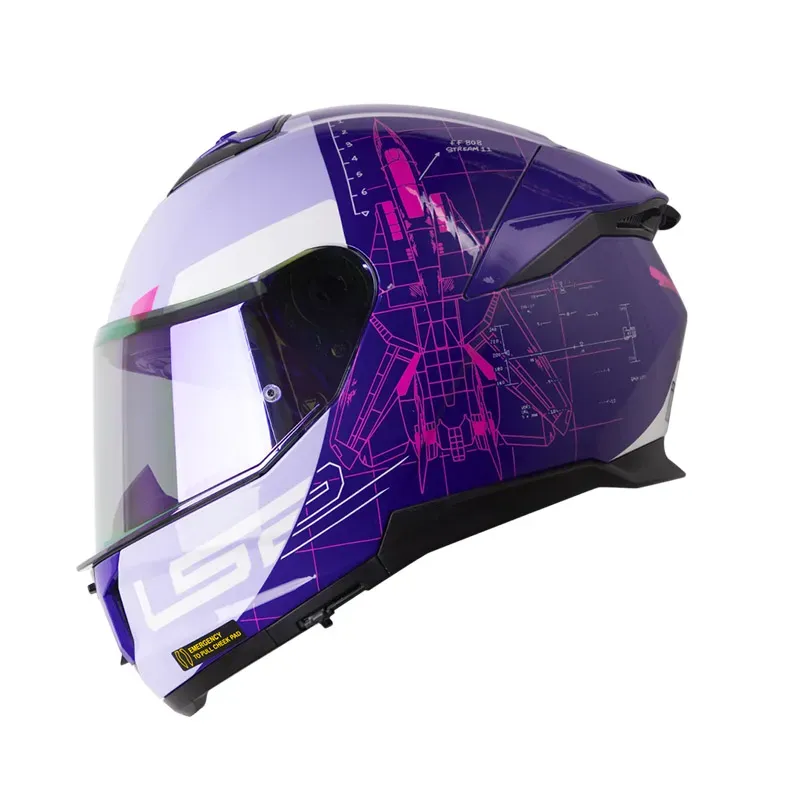 CASCO LS2 FF 808 AIR FORCE