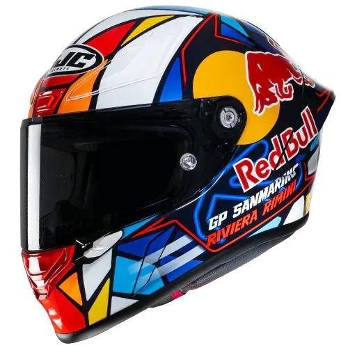 CASCO HJC RPHA-1 RED BULL MISANO