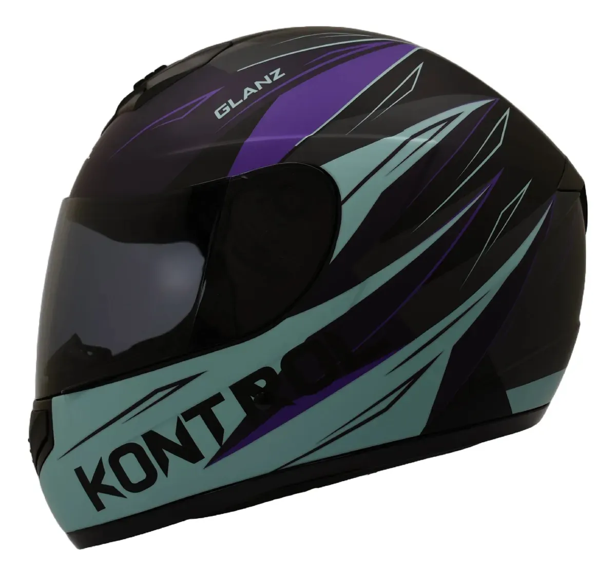 CASCO KONTROL 878 GLANZ // AZUL MORADO