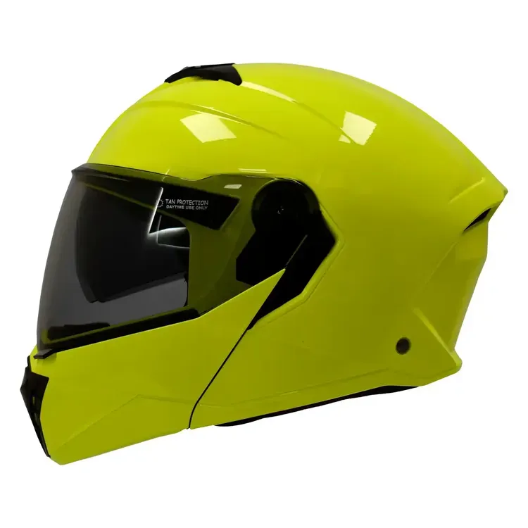 CASCO KONTROL TROOPER ABATIBLE // AMARILLO