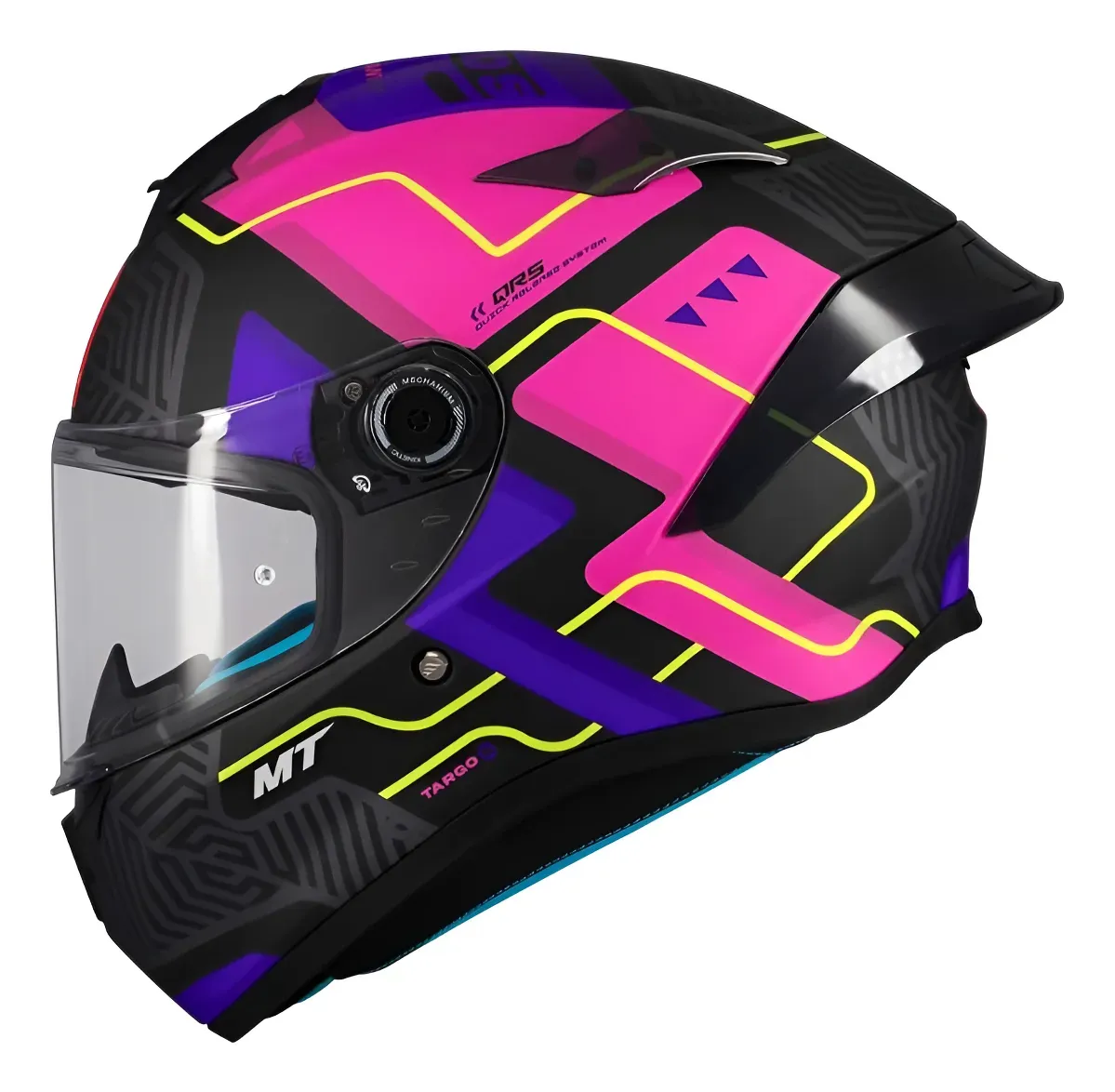 CASCO MT TARGO S BRIK C8 FUCSIA MATE