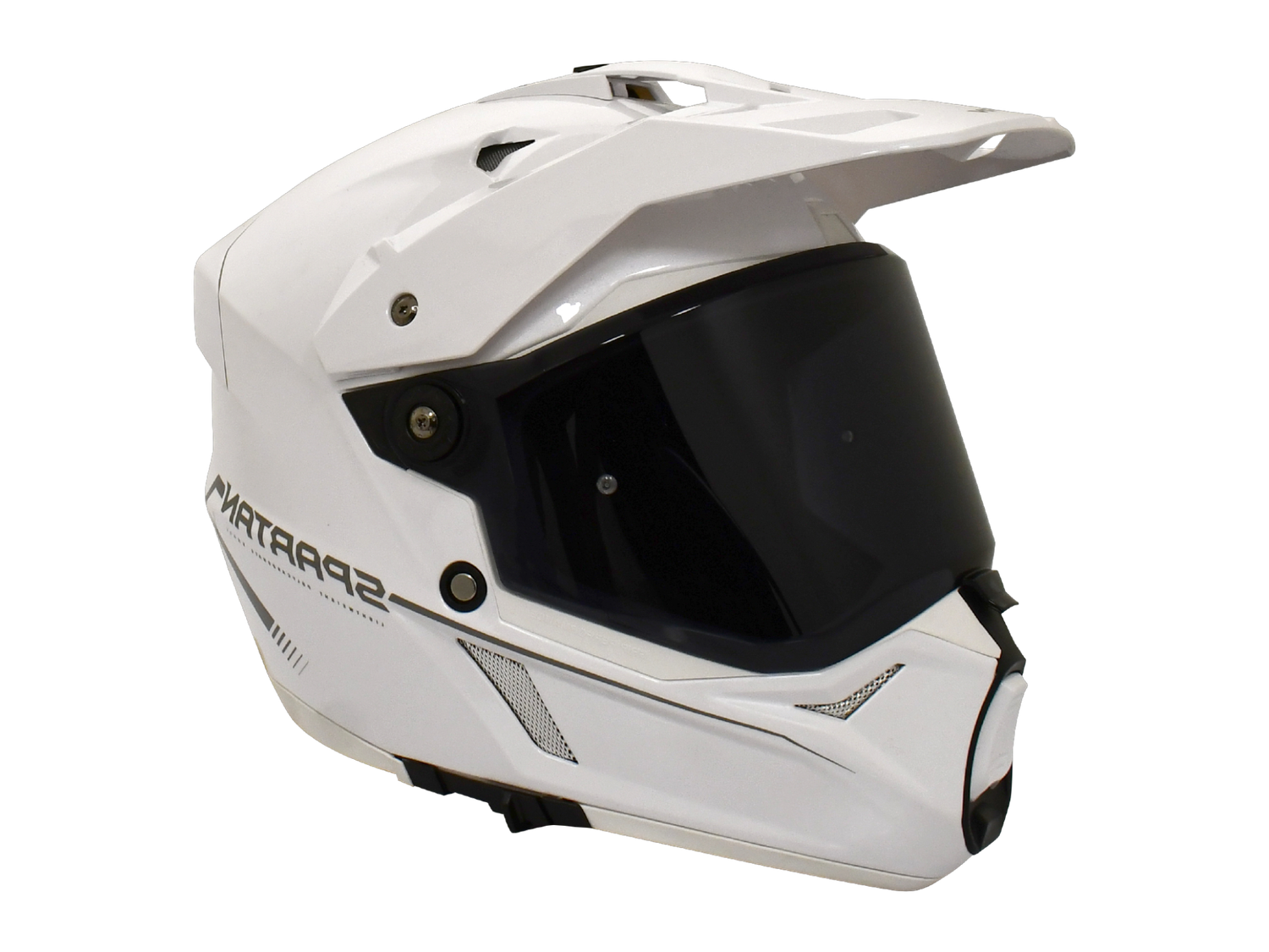 CASCO SPARTAN WOLF SOLID BLANCO