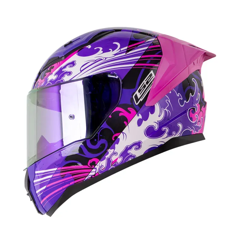 CASCO LS2 810 KAME MORADO