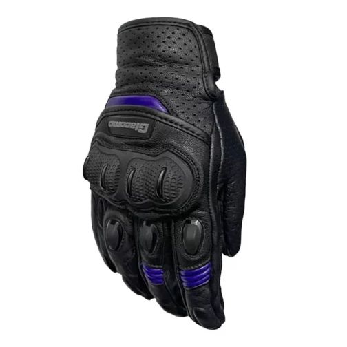 GUANTES GIACOMO EN CUERO STREET RACE MORADO