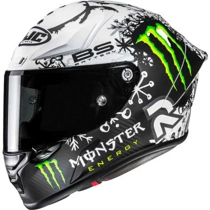 CASCO HJC RPHA 1 V2 CARBON SNOW DIABLO