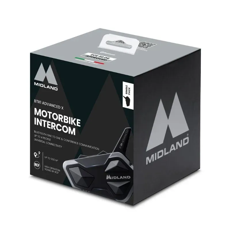 INTERCOMUNICADOR MIDLAND BTR1 ADVANCED SINGLE