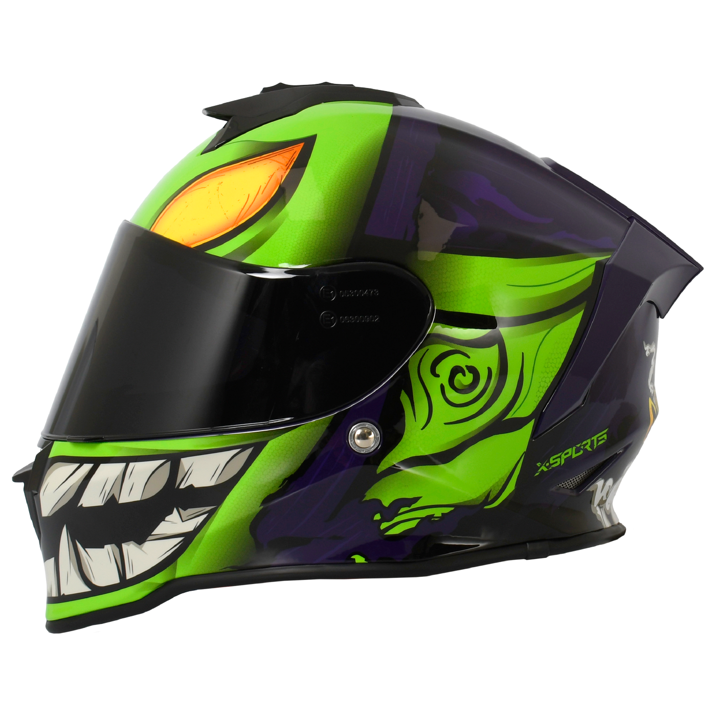 CASCO X-SPORTS V151 MARVEL GREEN GOBLIN