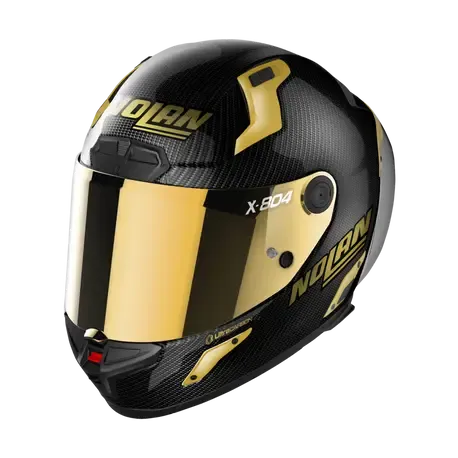 CASCO NOLAN X-804 RS ULTRA CARBON GOLDEN EDITION