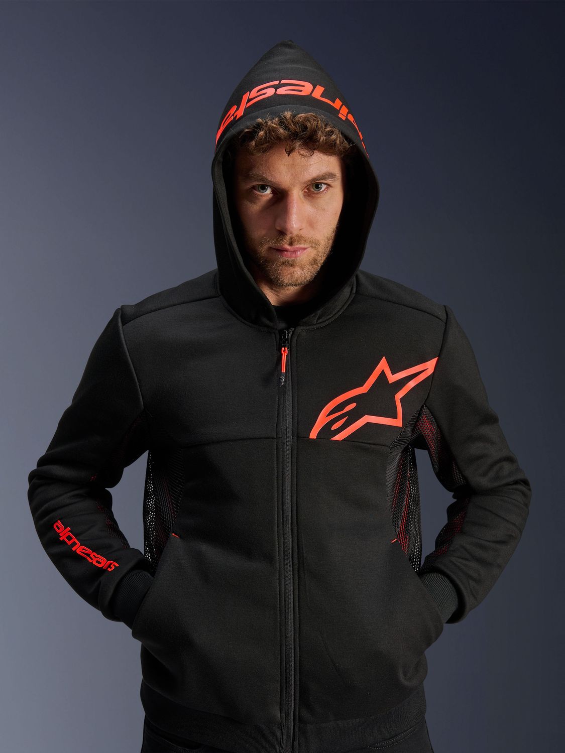HOODIE ALPINESTARS CROME AIR SPORT