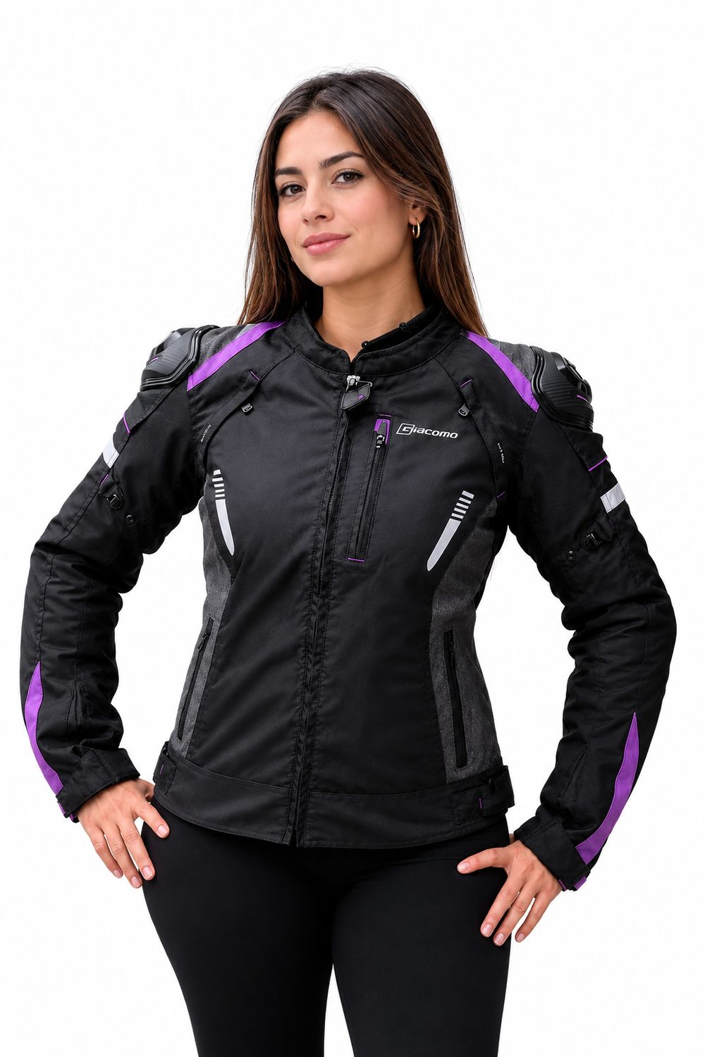 CHAQUETA DE PROTECCION GIACOMO HARD RACER LADY