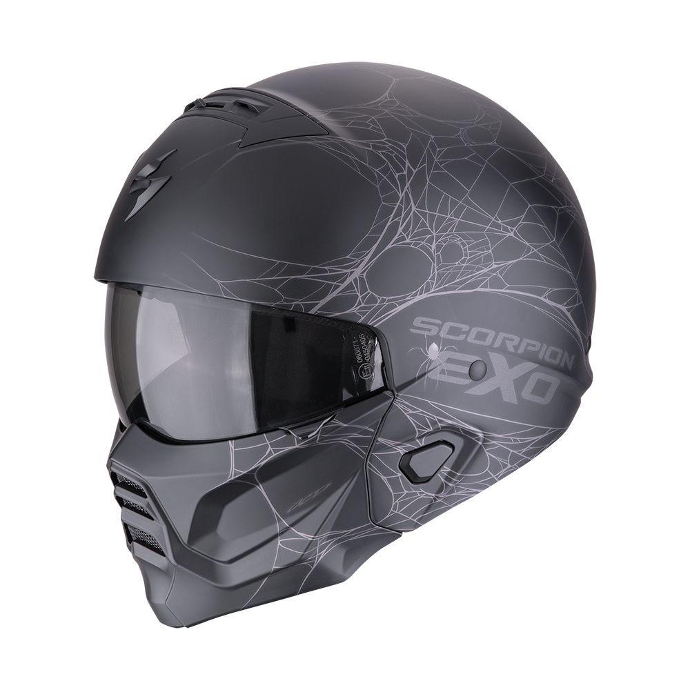 CASCO SCORPION EXO COMBAT II SPIDERWEB