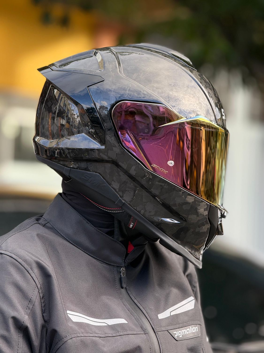 CASCO SMK TITAN CARBON FORJADO