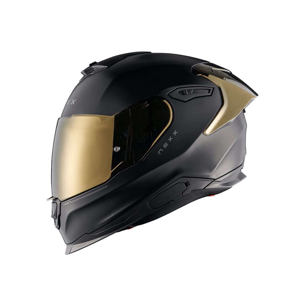 CASCO NEXX Y.100R SUBSONIC NEGRO / ORO