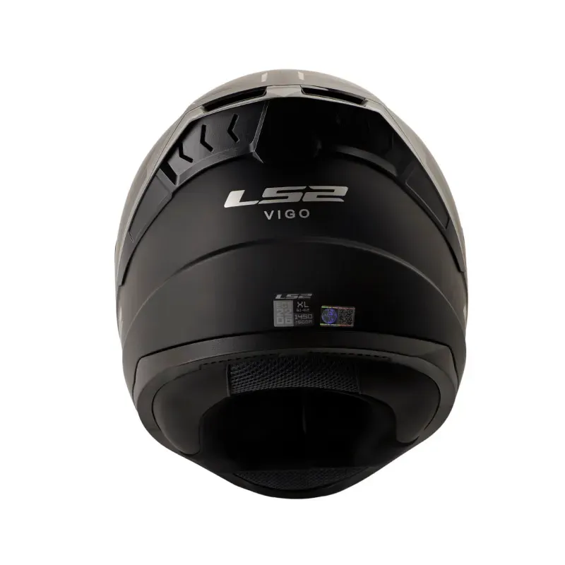 CASCO LS2 810 VIGO SOLID NEGRO