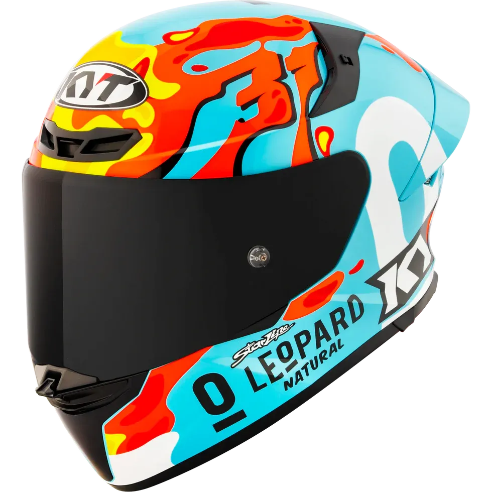 CASCO KYT TT-REVO LEOPARD REPLICA ARANGON