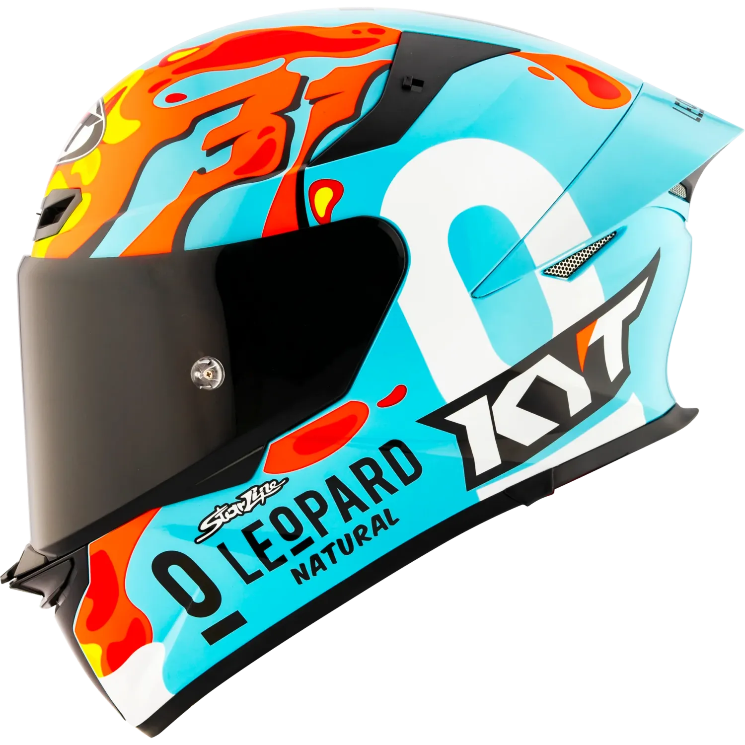 CASCO KYT TT-REVO LEOPARD REPLICA ARANGON