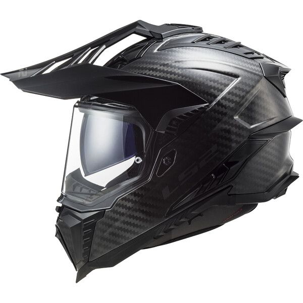 CASCO LS2 MX701 EXPLORER CARBON SOLID BRILLANTE