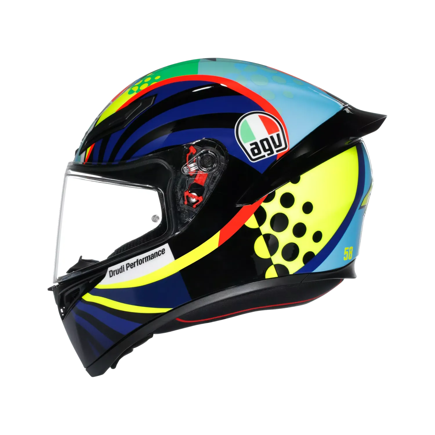 CASCO AGV K1 S TOP ROSSI WINTER 2020