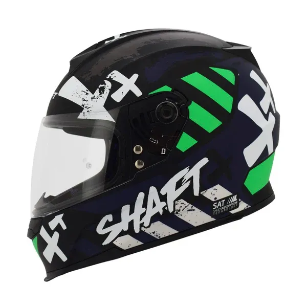 CASCO SHAFT 502 FLOW MATE NEGRO AZUL NAVY