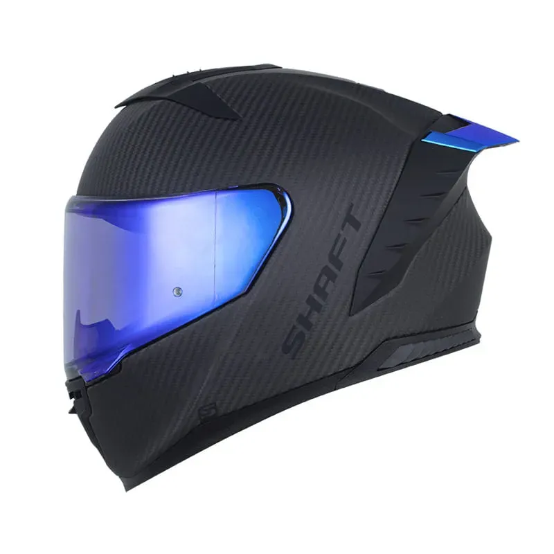 CASCO SHAFT CARBONITE // AZUL