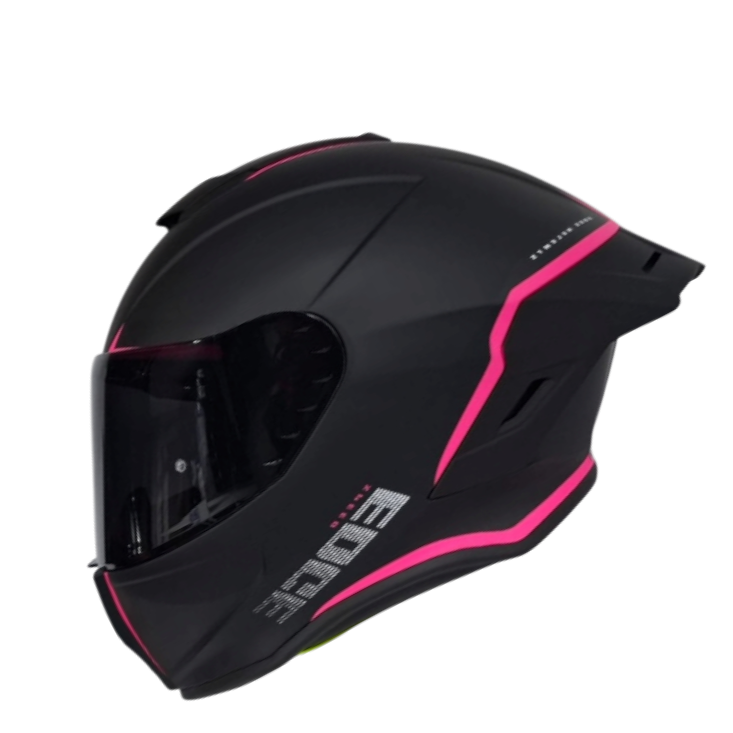CASCO INTEGRAL EDGE SHANGHAI RUSH // NEGRO ROSADO MATE
