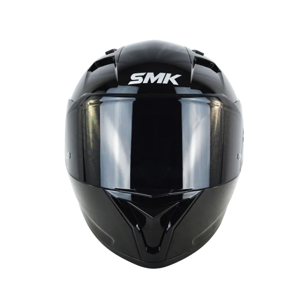 CASCO SMK STELLAR SOLID // NEGRO BRILLANTE